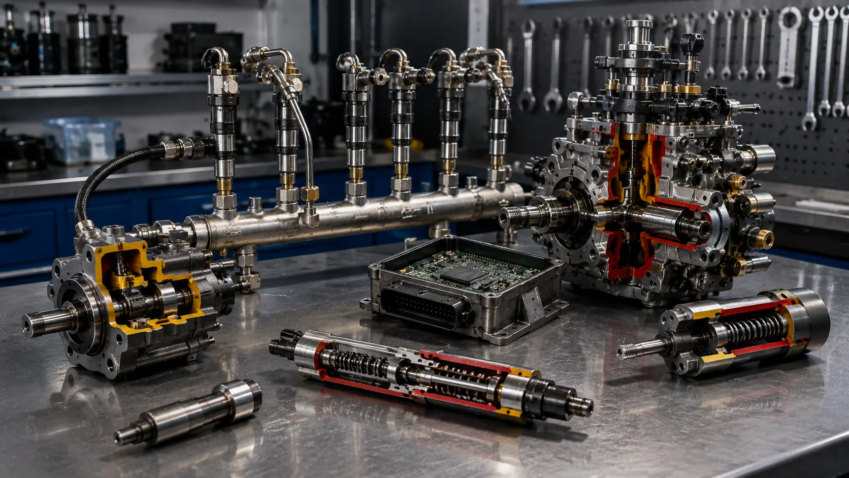 Common Rail Nedir? hakkında teknik bilgi görseli